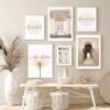 Toile Porte Fleurie Bismillah