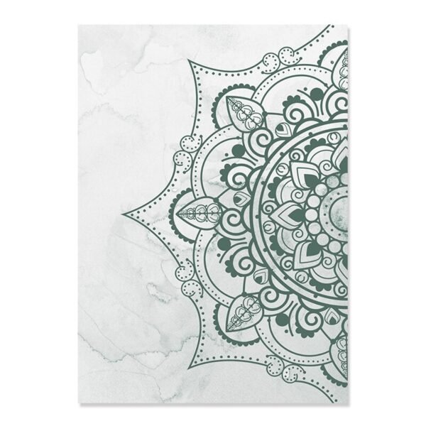 Tableau Mandala Floral Bohémien - 16