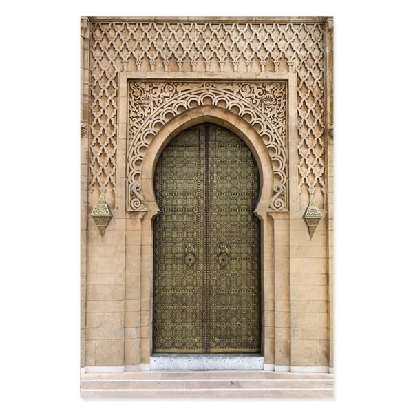 Toile Porte Marocaine et Calligraphie Islamique - 2