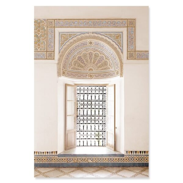 Toile Porte Fleurie Bismillah - 4