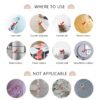 Stickers Arc-en-ciel Bismillah Boho pour Chambre d'Enfants - 4