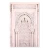 Toile Porte Marocaine Rose Doré - 6