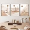 Toile Paysage Abstrait Alhamdulillah