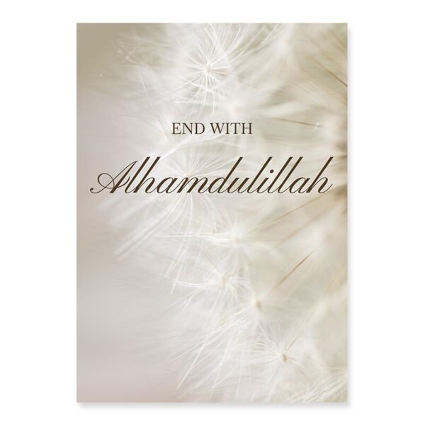 Toile Moderne Alhamdulillah Pissenlit Fleuri - 16
