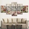 Toile Grise Mandala "Ayatul Kursi Bismillah" - 4