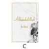 Toile Marbrée Florale "Bismillah" - 2