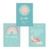Poster Personnalisé Bismillah avec Arc-en-ciel pour Chambre d'Enfant - 17