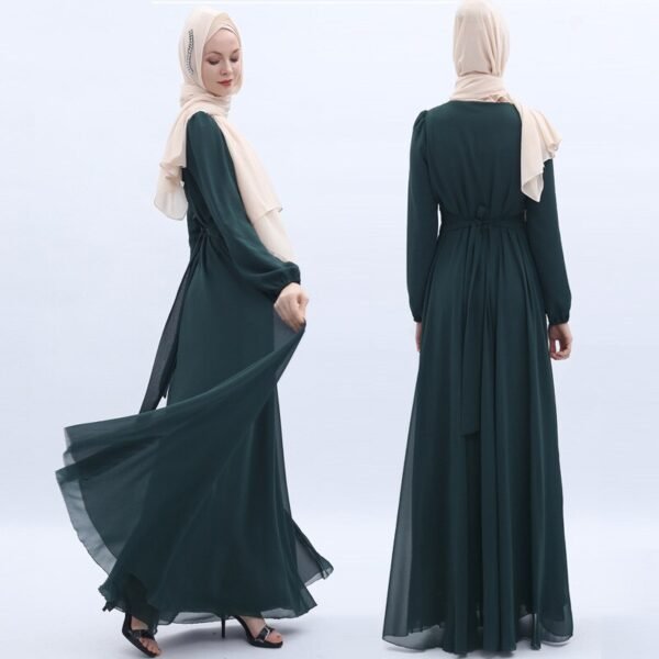Abaya d'Été en Mousseline - 9