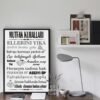 Toile Citations Islamiques de Cuisine - 6