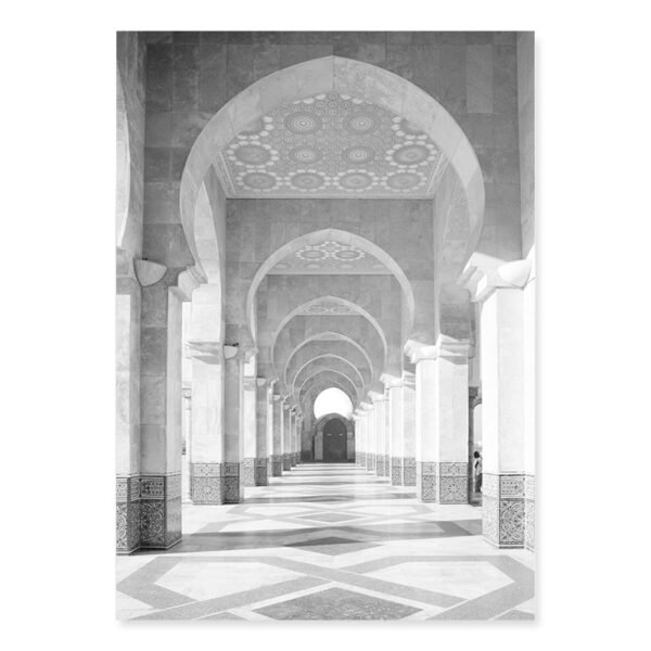 Tableau Floral de Porte au Style Marocain - 3
