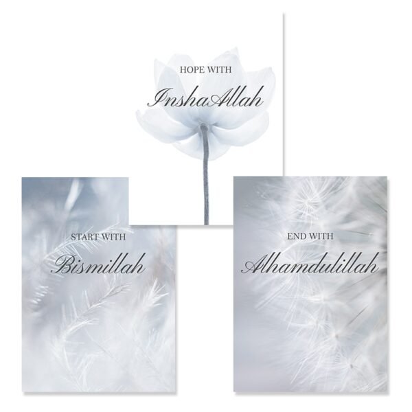 Toile Moderne Alhamdulillah Pissenlit Fleuri - 26