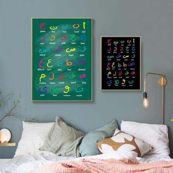 Affiche Alphabet Arabe pour Enfants - 6