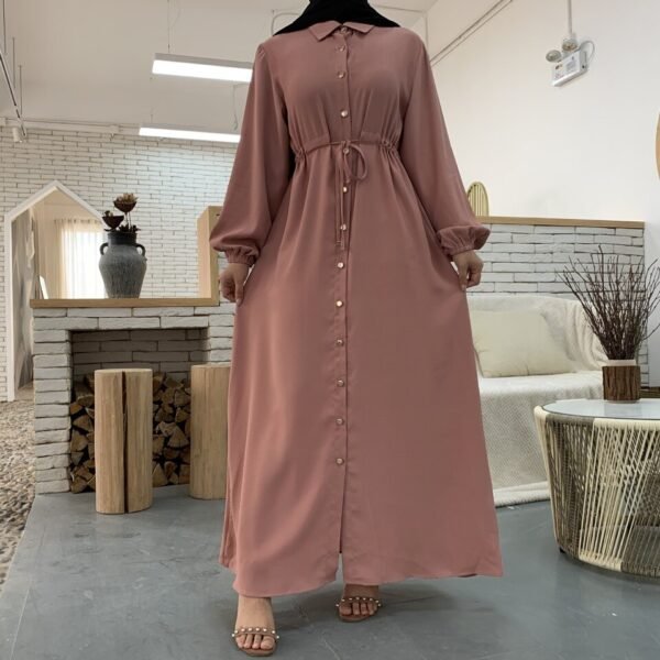 Kaftan à Col Revers - 4