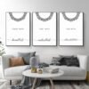 Toile Minimaliste "Al-Kafirun Al-Ikhlas" - 7