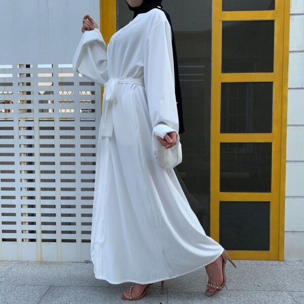 Kaftan Kimono Blanc - 6