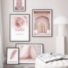Toile Bismillah et Fleurs Roses pour Chambre - 2