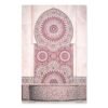 Toile Bismillah et Fleurs Roses pour Chambre - 3