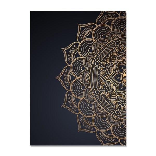 Tableau Mandala Floral Bohémien - 4