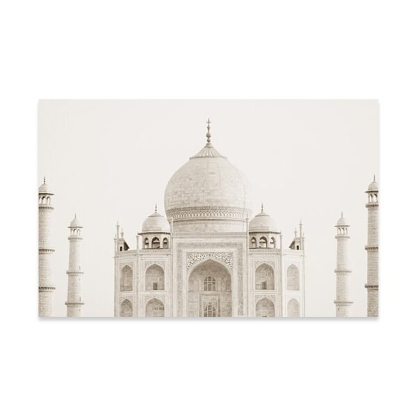 Toile Allah Floral Beige - 12