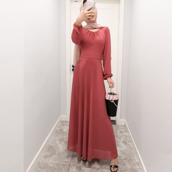Abaya d'Été en Mousseline - 14