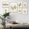 Toile Vintage de Calligraphie Coranique