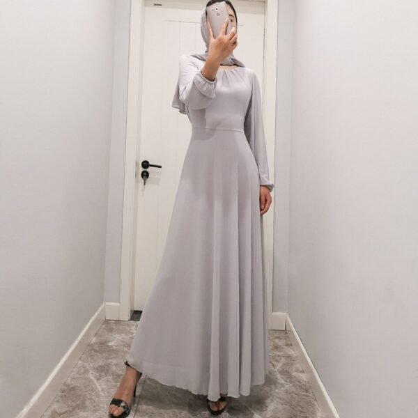 Abaya d'Été en Mousseline - 12