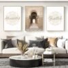 Toile Porte Fleurie Bismillah - 1