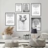 Tableau Floral de Porte au Style Marocain