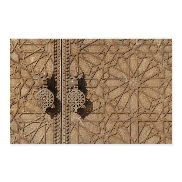 Toile Porte Marocaine et Calligraphie Islamique - 13