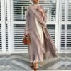 Kaftan Kimono avec Foulard - 3