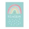 Poster Personnalisé Bismillah avec Arc-en-ciel pour Chambre d'Enfant - 5