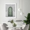 Toile d'Amour Verte Abstraite Moderne - 3