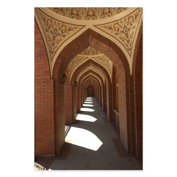 Toile Porte Marocaine et Calligraphie Islamique - 5