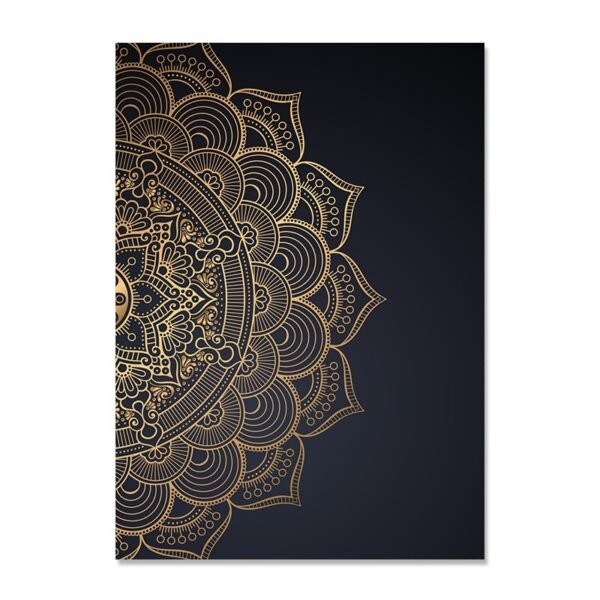 Tableau Mandala Floral Bohémien - 15