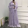 Kaftan Kimono avec Foulard - 2