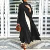 Kaftan Kimono avec Foulard - 1