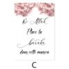 Toile Citations Islamiques et Fleurs - 8