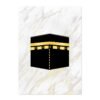 Toile Marbre Doré Kaaba et Muhammad - 2