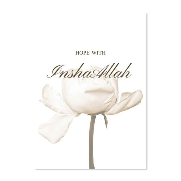 Toile Moderne Alhamdulillah Pissenlit Fleuri - 6