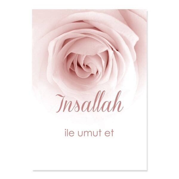 Toile Bismillah et Fleurs Roses pour Chambre - 5