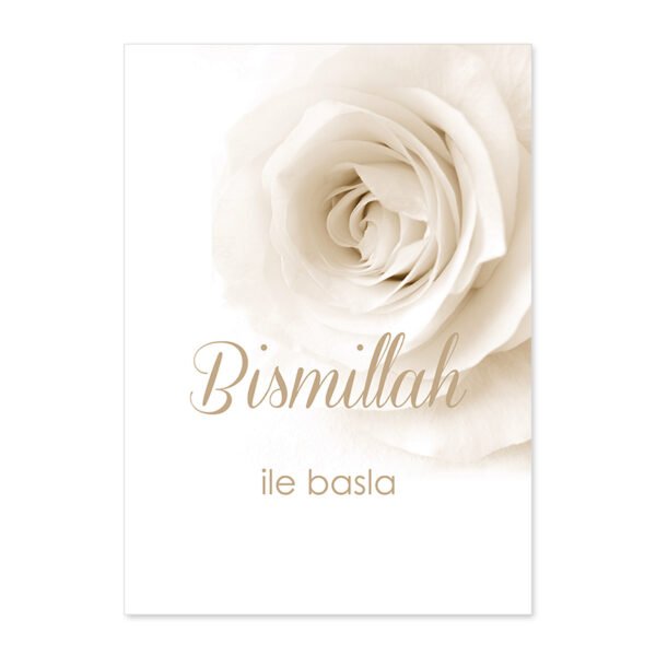 Toile Bohème Bismillah Floral Français - 2
