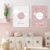 Toile Pépinière Rose Bismillah - 4