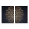 Tableau Mandala Floral Bohémien - 14
