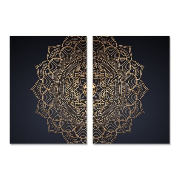 Tableau Mandala Floral Bohémien - 14