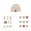 Toile Enfant Cœur Doux Bismillah Arc-en-Ciel - 2