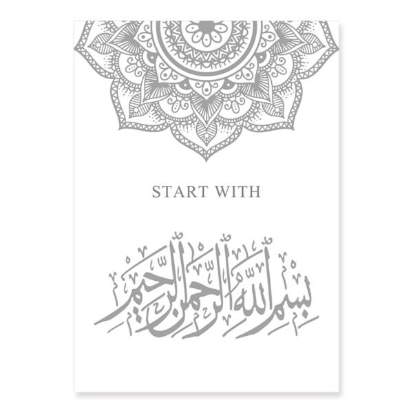 Tableau Floral de Porte au Style Marocain - 5