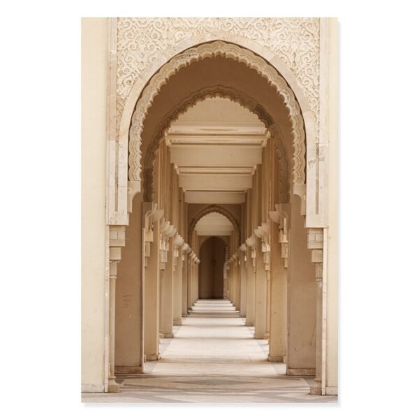 Toile Porte Marocaine et Calligraphie Islamique - 12