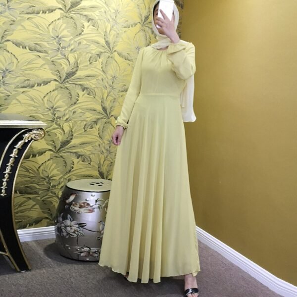 Abaya d'Été en Mousseline - 17