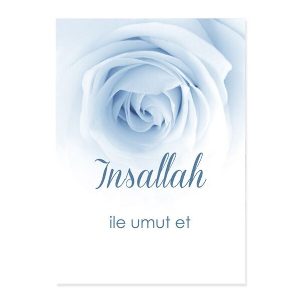 Toile Marbrée Noire "Subhanallah" - 4