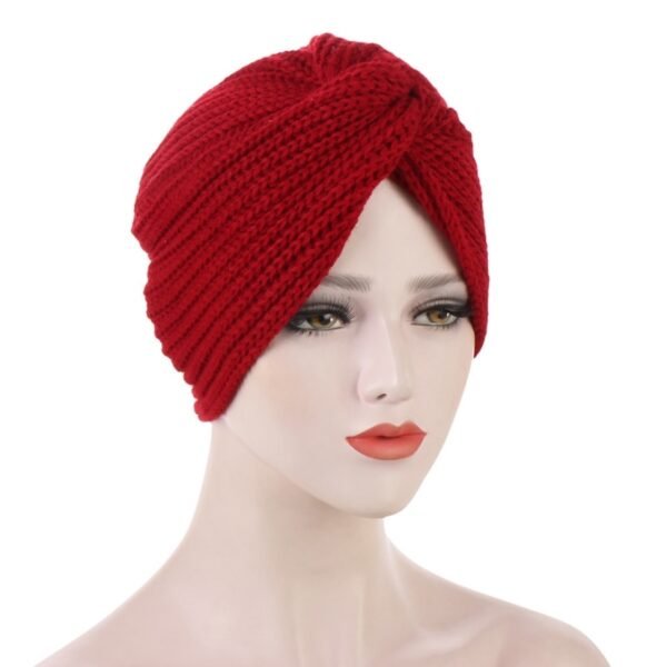 Bonnet de Hijab en Cachemire - 1